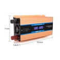 thumbnail image 1 of Multifunctional Power Inverter 6000w Universal Car Inverter Solar Inverter Portable Car Accessories Lcd Inverter Durable4000W12V to220VChina He Qiyong unisex, 1 of 1