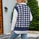 thumbnail image 4 of Suéter sin mangas con cuello en V para mujer, suéter de punto sin mangas con cuello en V para mujer Suéter para mujer Tecnología de vanguardia, 4 of 6