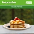 thumbnail image 3 of 10 Inch Round Plates | Tree-Less™ Compostable Molded Fiber, 3 of 3