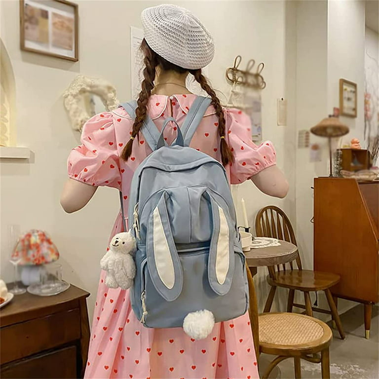 Bunny Backpack, Rabbit School Bag, Rabbit Backpack for Girls, Rabbit  Backpack for School