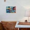 thumbnail image 3 of Vintage Bicycle Metal Tin Sign - Rustic Wall Art for Home, Cafe, Garage | Easy Hang Decorative Plaque | Perfect Gift Idea, Multipurpose, Indoor/Outdoor Use, Room Wall, 3 of 8