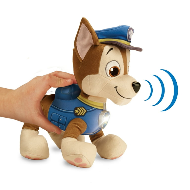Paw patrol real talking chase plush toy discount