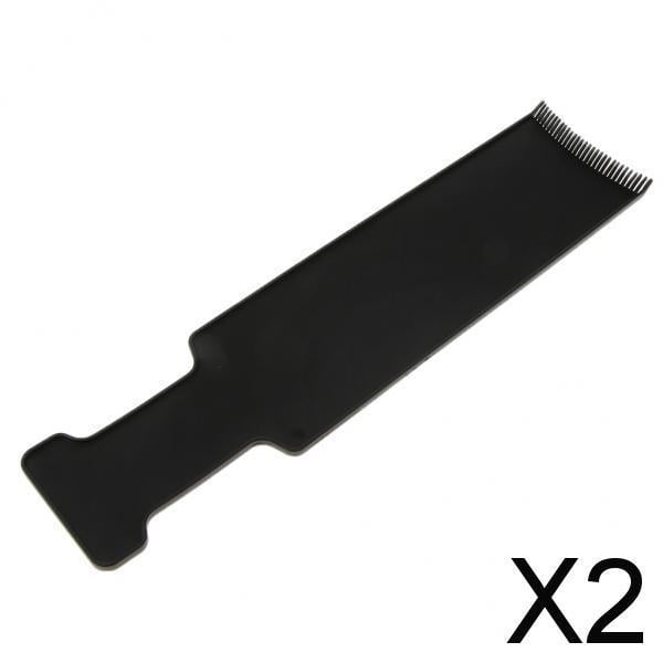 Tablero para colorear el cabello Fernando Placa de tinte 2 piezas Negro