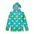 thumbnail image 2 of Sudadera con capucha con estampado 3D de pato de goma para hombre, sudadera con capucha con patrón de animales de dibujos animados, sudaderas con capucha de manga larga para niños, sudaderas de calle, 2 of 4
