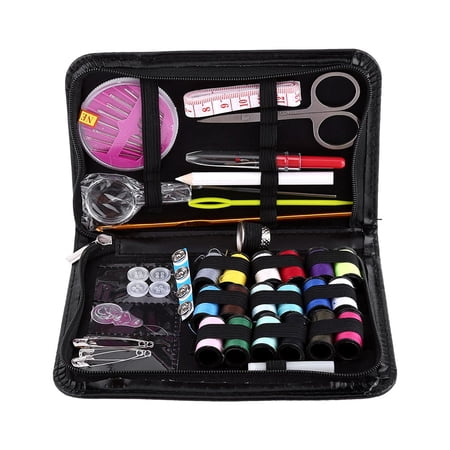 TOPINCN 1Set Thread Needle Threader Measuring Tape Scissors Sewing Kit ...
