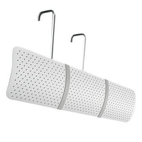 Preplabs Air Conditioner Deflector Telescopic Wind Shield, 7-Fold Anti-Direct Blowing Baffle for Wall Units, Cooling/Heating Vent Redirector with Condensation Control