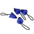thumbnail image 1 of Kayak Drain Plug Set, 4Pcs Silicone Drain Plugs Universal Kayak Scupper Plug with Lanyard, 1 of 7