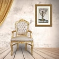 thumbnail image 3 of Blaeu, Joan 11x14 Gold Ornate Wood Framed with Double Matting Museum Art Print Titled - Sextant, 3 of 4
