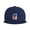 Blue, variant on Snapback Hat Lineman America Flag Flat Brim Adjustable Baseball Cap for Men Women Trucker Hat Gray