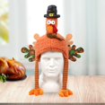 thumbnail image 4 of PRETXORVE Thanksgiving Decorations, Fall Decor, Thanksgiving Turkey Hat Party Decorations Wearable Turkey Hat, 4 of 6