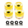 thumbnail image 2 of Ruedas de patineta iluminada Cola 4 Uds Ruedas 78A Amarillo, 2 of 7