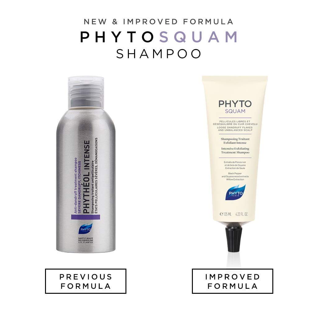 PHYTO Phytosquam Intense Exfoliating Treatment Shampoo, 4.22 Fl Walmart.com