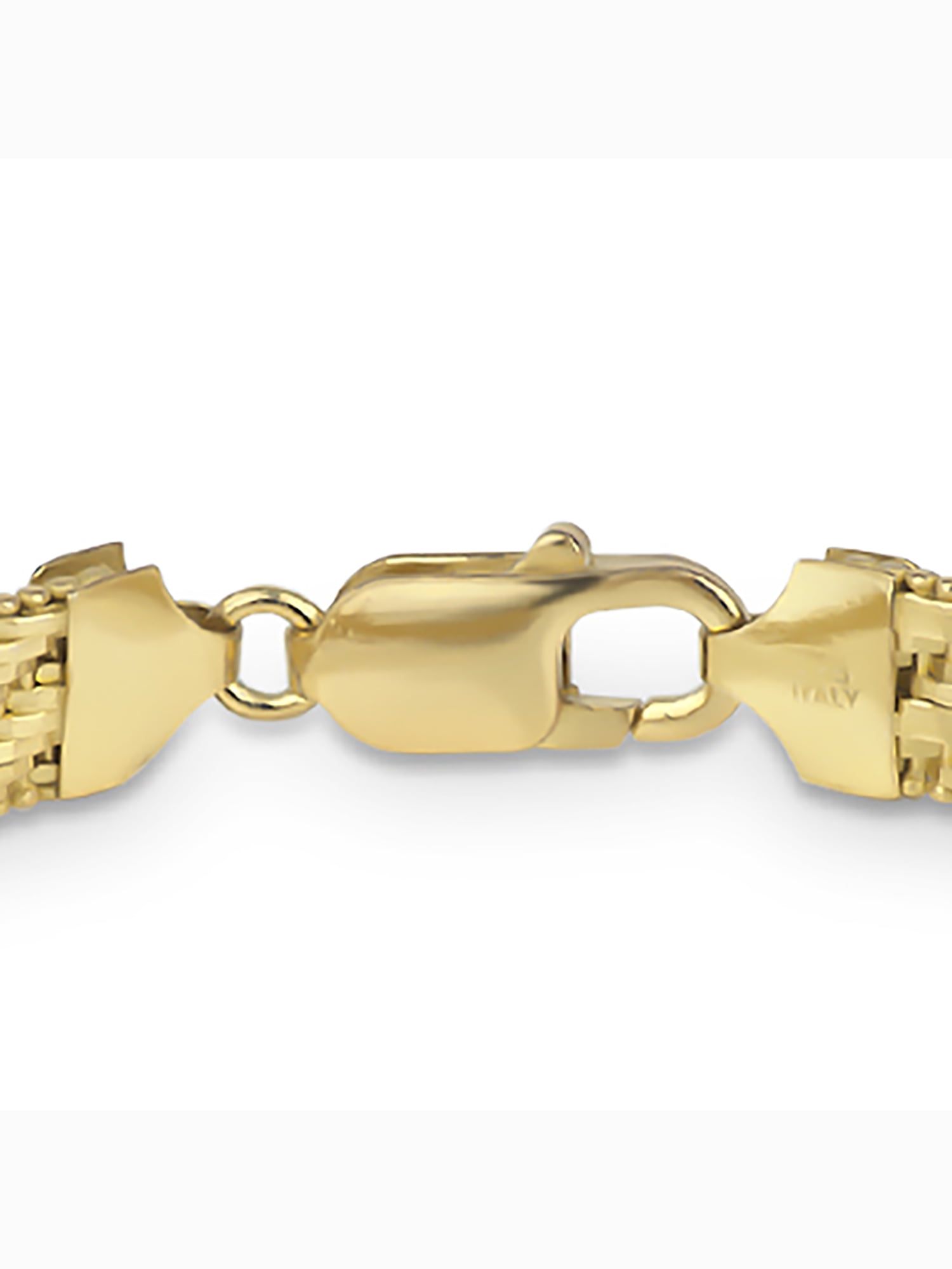 18k Gold Over Sterling Silver Mens Curb 200 Gauge Chain Necklace 22 Inches