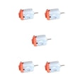 thumbnail image 1 of Riwesomey Micro 130 DC Motor Metal Four Motors DIY Mini Car Wheel Parts Remote Control Electric Toys Appliance for Children Gifts Type1 NO1 Riwesomey CBP029067, 1 of 4