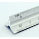 thumbnail image 5 of Reglas Aluminio escala triangular escala triangular de 1: 100, 1: 200, 1: 250, 1: 300, 1: 400, 1: 500, regla triangular de 30 cm de largo TUNC Sencillez, 5 of 5
