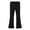 p93Black43, variant on MEZZALL Girls Flared Leggings Pants With Ruffle Casual Blend Pull On Trousers For Toddler Kids Daily Wear, 13-14 Years