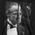thumbnail image 2 of Godfather The Don Photo Adult Pull-Over Hoodie, Black, Large, 2 of 4