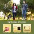 thumbnail image 4 of Picnic Blanket 200 x 150cm, Waterproof Picnic Mat, Lightweight Washable Plaid Picnic Blanket with Handle, Foldable, for Camping, Outdoor, Beach, Yellow, 4 of 5