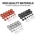 thumbnail image 3 of Xingzhi 10x Shock-proof Metal Wheel Rims For WPL 1/16 B24 RC Car Accessories RC Car Part Red, 3 of 6