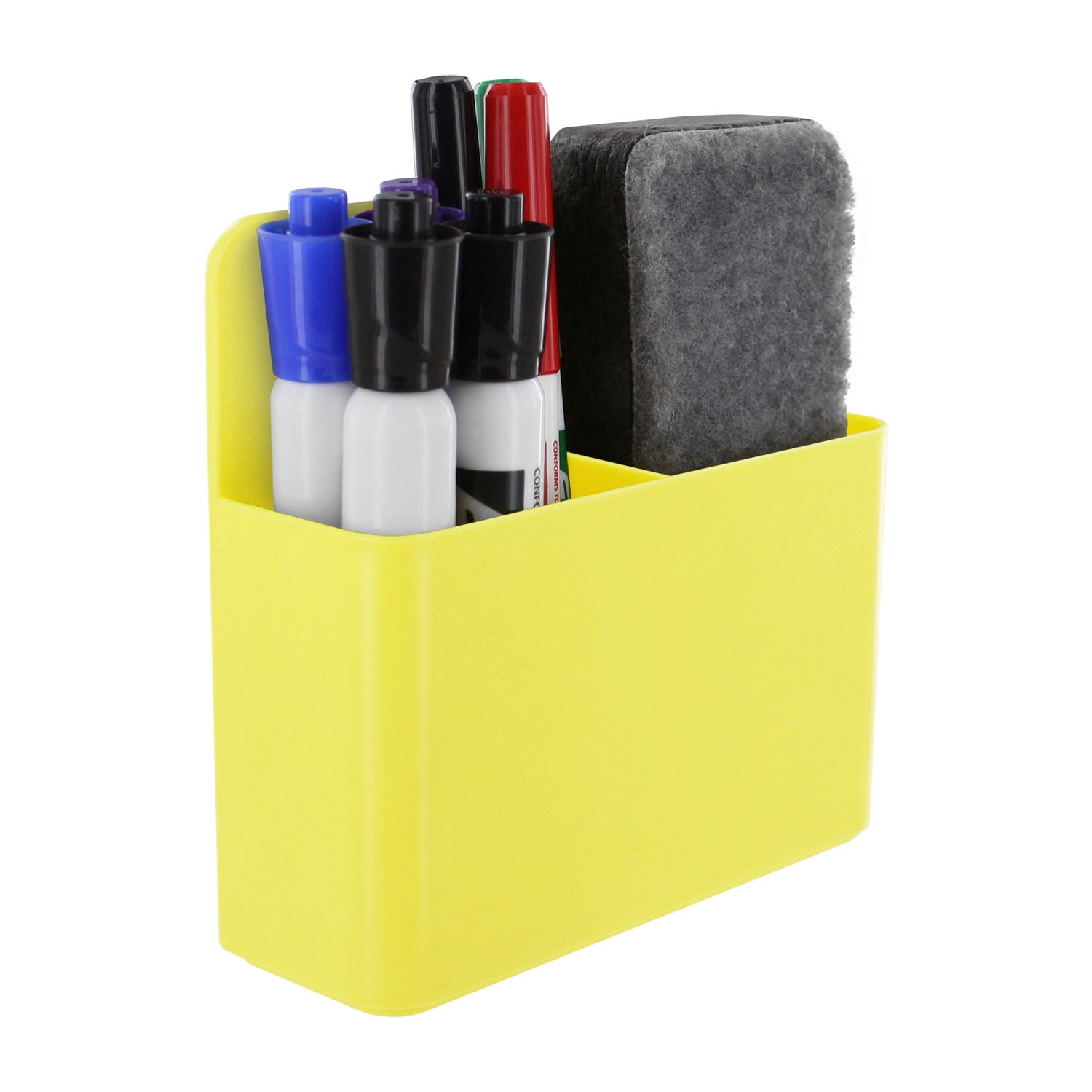 Dry Erase Board w/Marker Eraser & Magnetic Strips to Attach Fridge Locker Work 