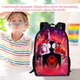 thumbnail image 4 of Spacious Anime Theme Daypack for Large Capacity Spider Storage Durable Student Bookbag for Daily School Use and Commuting Travel for Bo'ys and Gir'ls I, 4 of 5