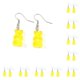thumbnail image 3 of Guardurnaity Ear Stud Candy Color Lady Decoraciones Pendiente de gota Colgante Colgante Patrón largo Pendientes colgantes Suministro de fiesta Amarillo Amarillo 10piezas Guardurnaity CBP277653, 3 of 5