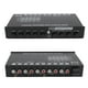 thumbnail image 3 of Ecualizador de sonido para automóvil de 5 bandas amplificador de automóvil ajustable ecualizador gráfico interruptor de selección de entrada auxiliar de CD para RTV para, 3 of 8