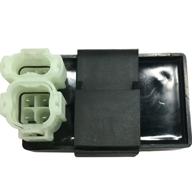 ruzhgo Allumeur Démarreur 6 Broches Module Boîte d'Allumage Durable Accessoires Pièces de Rechange pour Course GY6 ATV 150cc-250cc pour AC Type 1 Type 2