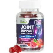 Joint Support Supplement - Extra Strength Glucosamine Joint Support Gummy - Joint Health Support & Flexibility for Back, Knees, & Hands - Vitamin E for Immune Support for Women & Men - 60 Gummies