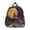 Moon Wolf, variant on Ocean Dolphin Design Backpack for Girls/Boys with Name Tag—Front-closure buttons for ages 3–8year