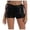 Black, variant on High Waist Sequin Shorts For Women Strappy Hollow Detail Sparkling Party Shorts For Women Silver,S