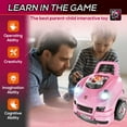 thumbnail image 5 of Qaba Mechanic Kids Truck Engine Toy Set, Car Service Play Set, Pink, 5 of 11