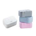 thumbnail image 4 of YSNOOWE Portable Soap Box Container Holder Blue 4Pcs Home Use 11.8x7.9x2In, 4 of 8