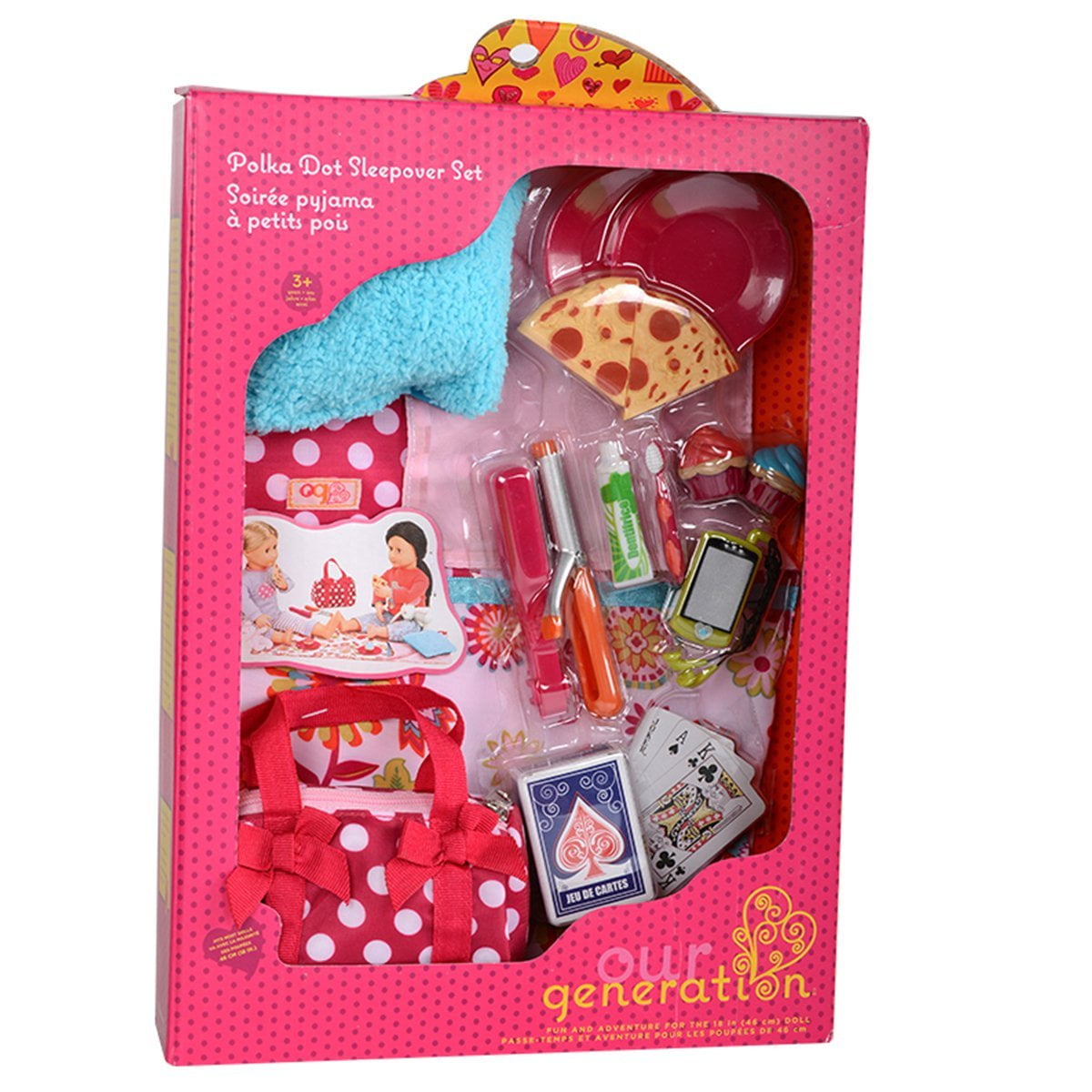 our generation sleepover party set