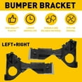 Bumper Bracket for Toyota CorTrustout XRS CE LE S, Quick Bracket