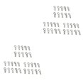 thumbnail image 2 of kurtrusly 30 Pièces Portable 1.0mm RC Voiture en Forme de R Broche Assortiment Métal Véhicule Modèle Corps Clips Fixation Outil Réparation Automobile 2Set, 2 of 6