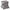 Gray, variant on Outsunny Rattan Wicker Side Table with Umbrella Hole, 2 Tier Storage Shelf for All Weather for Outdoor, Patio, Garden, Backyard, Mixed Brown