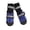 Blue, variant on GASTROPOD 4Pcs Dog Shoes Waterproof Nylon Material Anti-Slip Dog Rain Boots Reflective Straps Dog Boots & Paw Protectors 6.5x5.3cm,Blue