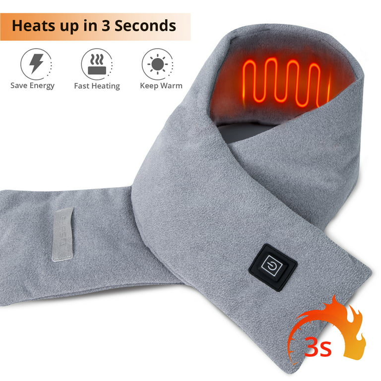 Electric Neck Heater Cordless Personal Neck Massager Heating Pad