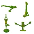 thumbnail image 6 of Set of 4 Creative Resin Yogas Frogs Figurine Decors 4 Different Yogas Pose Frogs Sculpture Statue Collectible Figurines, 6 of 8