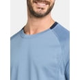 thumbnail image 4 of Athletic Works Men's and Big Men's Mixed Media Tee, Sizes XS-5XL, 4 of 4