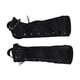 thumbnail image 1 of Cubrebotas, protectores de piernas, polainas estilo steampunk gótico medieval para cosplay y camping Negro, 1 of 9