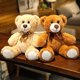 thumbnail image 3 of Oso de peluche de 30 cm, suave y tierno, ideal como regalo para bebés y niños pequeños en baby showers y San Valentín (marrón claro)., 3 of 3
