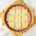 thumbnail image 4 of Gwong hogar Molde de caramelo resistente al calor antiadril flexible santa claus muñeco de nieve herramientas para hornear moho de fondant Gwong 21084990, 4 of 7