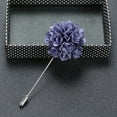 thumbnail image 5 of Opolski 1PC Men’s Suit Tuxedo Flower Lapel Stick Pin Brooch Wedding Party Prom Accessory, 5 of 8
