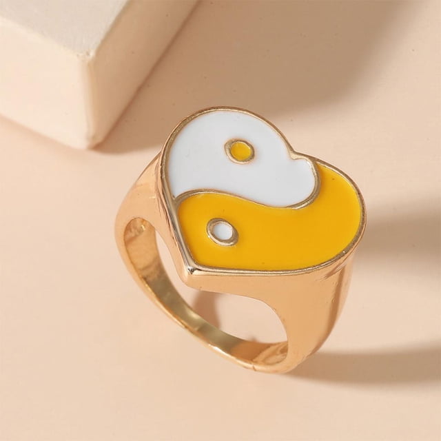 Anillo de amor en forma de corazón Perfecl para mujeres