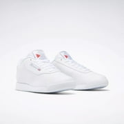 Reebok Womens Princess Sneakers White Size 7 Comfortable Classic Athletic Shoes