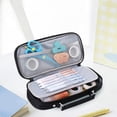 thumbnail image 4 of Ohmyroo Large Capacity Canvas Pen Case Multi Layer Portable Stationery Organizer For Office Professionals, 4 of 6