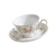 thumbnail image 5 of Taza de café de cerámica, elegante taza de té con asa, juego de tazas de té y platillos, taza de para el hogar, regalo para el trabajo de mu, 5 of 9