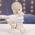 thumbnail image 5 of Precious Moments Growing In Grace, Age 12, Brunette Girl Figurine, 1 Each, 5 of 5